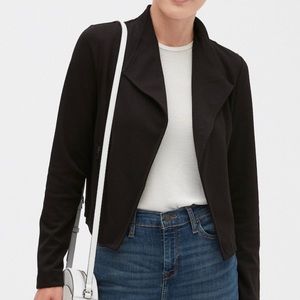 🌺SALE🌺 BRFS Collarless Ponte Moro Knit Jacket